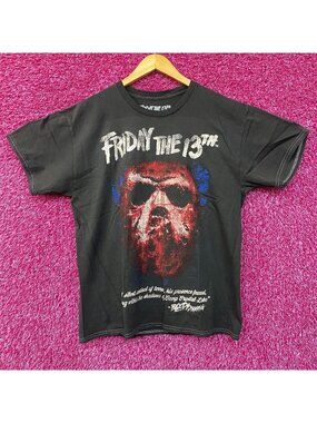 Bloody Disgusting X Friday the 13th Jason Voorhees Horror T-Shirt Medium